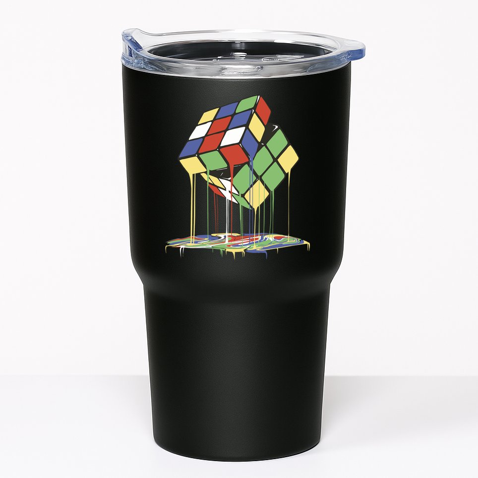 Magic Cube Toy Melting Tumbler