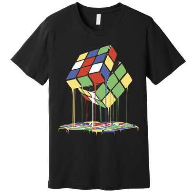 Magic Cube Toy Melting Premium T-Shirt