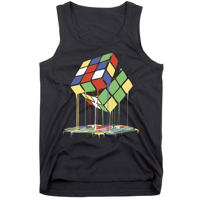 Magic Cube Toy Melting Tank Top