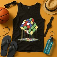 Magic Cube Toy Melting Tank Top