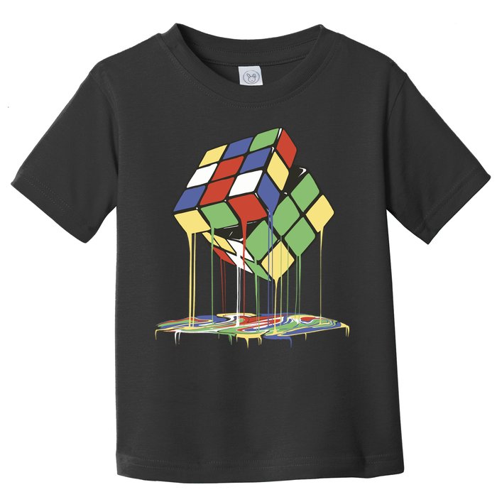 Magic Cube Toy Melting Toddler T-Shirt