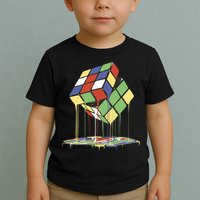 Magic Cube Toy Melting Toddler T-Shirt