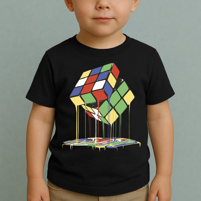 Magic Cube Toy Melting Toddler T-Shirt