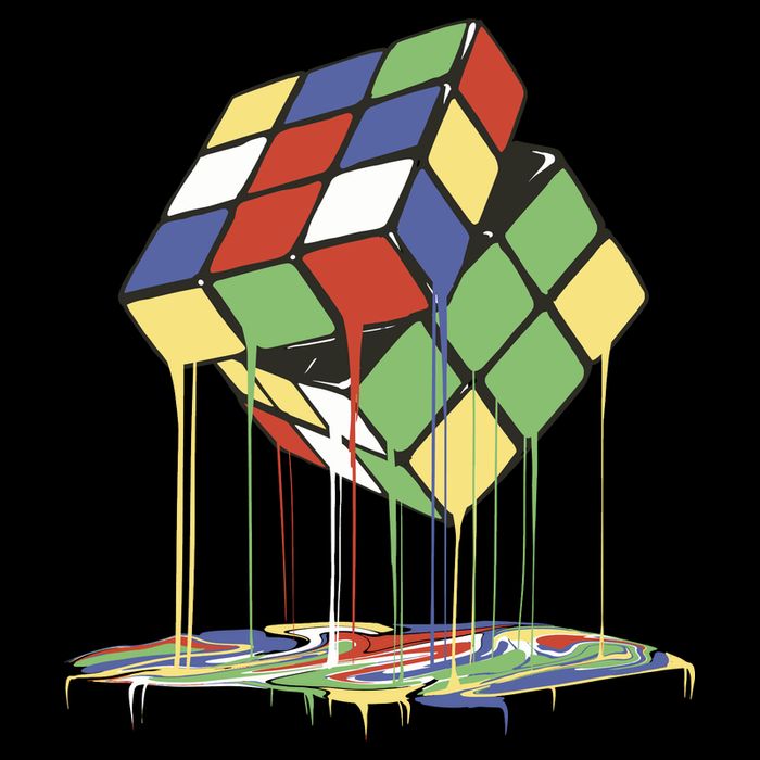 Magic Cube Toy Melting Toddler T-Shirt