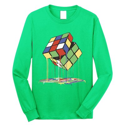 Magic Cube Toy Melting Long Sleeve Shirt