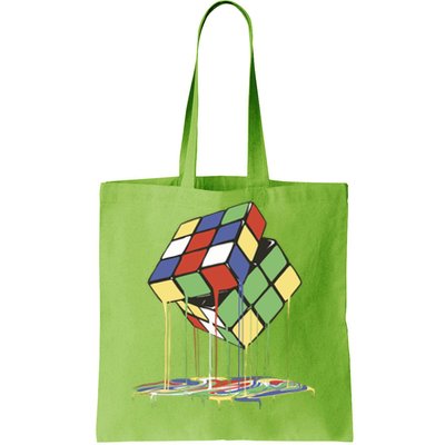 Magic Cube Toy Melting Tote Bag