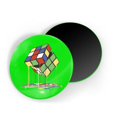 Magic Cube Toy Melting Magnet