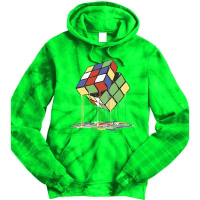 Magic Cube Toy Melting Tie Dye Hoodie