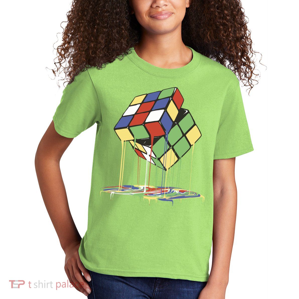 Magic Cube Toy Melting Kids T-Shirt