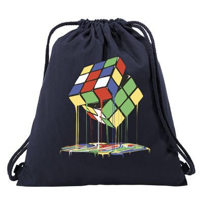 Magic Cube Toy Melting Drawstring Bag