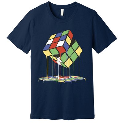 Magic Cube Toy Melting Premium T-Shirt