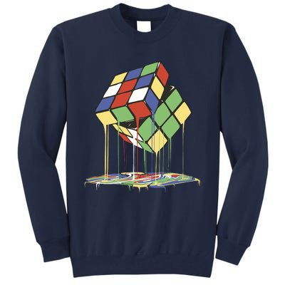 Magic Cube Toy Melting Tall Sweatshirt