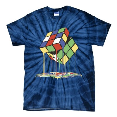 Magic Cube Toy Melting Tie-Dye T-Shirt