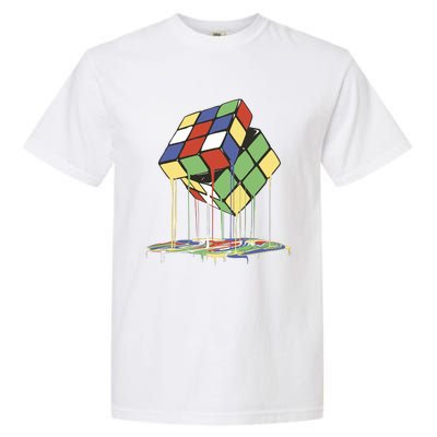 Magic Cube Toy Melting Garment-Dyed Heavyweight T-Shirt