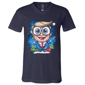 Merry Christmas Trump V-Neck T-Shirt