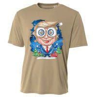 Merry Christmas Trump Cooling Performance Crew T-Shirt