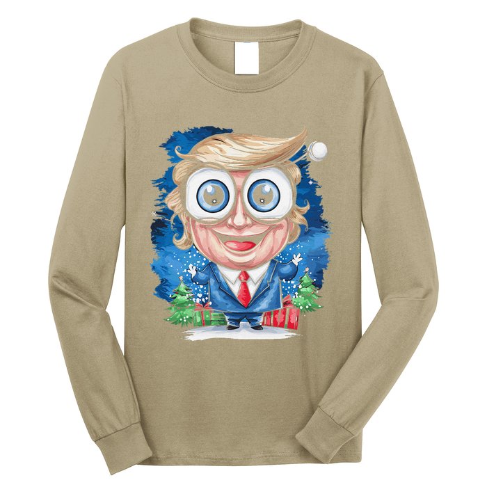 Merry Christmas Trump Long Sleeve Shirt