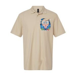 Merry Christmas Trump Softstyle Adult Sport Polo