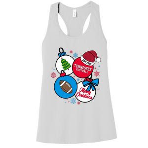 Merry Christmas Tennessee Football Est 1959 Women's Racerback Tank