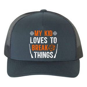 My Child Trap Shooting Mom Of A Trap Shooter Mother Yupoong Adult 5-Panel Trucker Hat