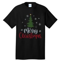 Merry Christmas Tree Christmas For Women Tall T-Shirt