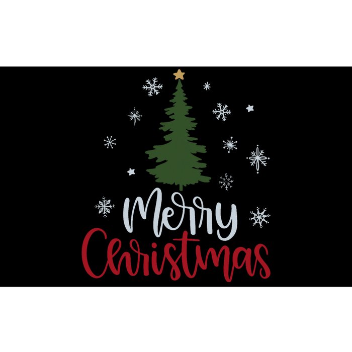 Merry Christmas Tree Christmas For Women Bumper Sticker