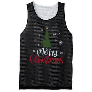 Merry Christmas Tree Christmas For Women Mesh Reversible Basketball Jersey Tank