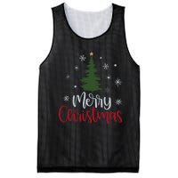 Merry Christmas Tree Christmas For Women Mesh Reversible Basketball Jersey Tank