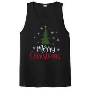 Merry Christmas Tree Christmas For Women PosiCharge Competitor Tank