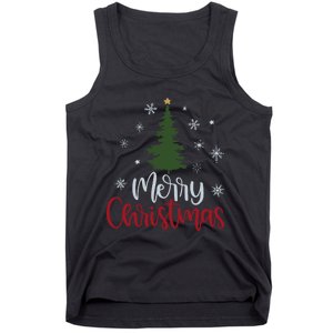 Merry Christmas Tree Christmas For Women Tank Top