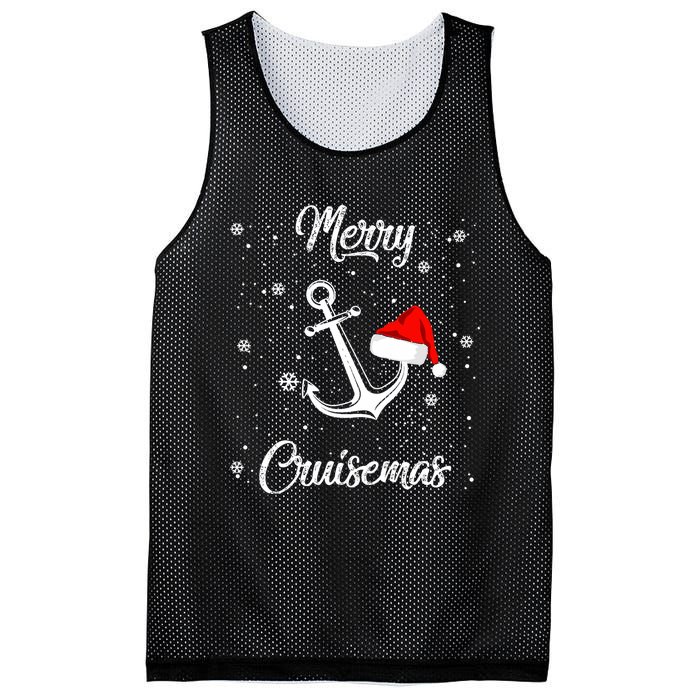 Merry Cruisemas Ugly Christmas Sweater Xmas Mesh Reversible Basketball Jersey Tank