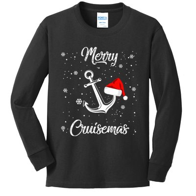 Merry Cruisemas Ugly Christmas Sweater Xmas Kids Long Sleeve Shirt