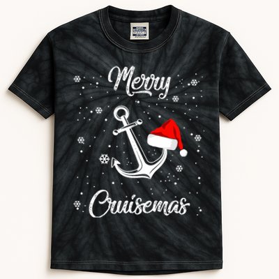 Merry Cruisemas Ugly Christmas Sweater Xmas Kids Tie-Dye T-Shirt