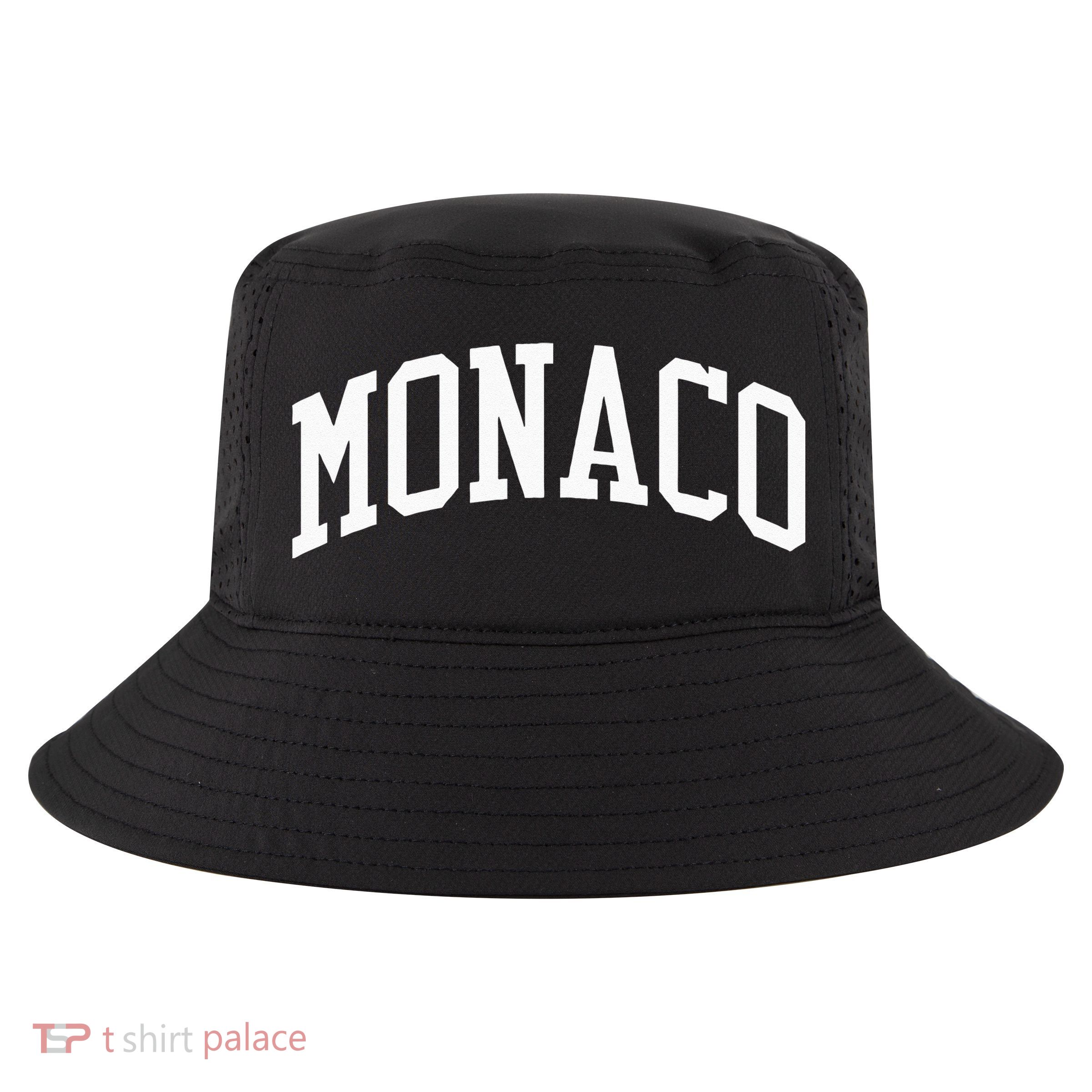 Monaco College University Style Cool Comfort Performance Bucket Hat