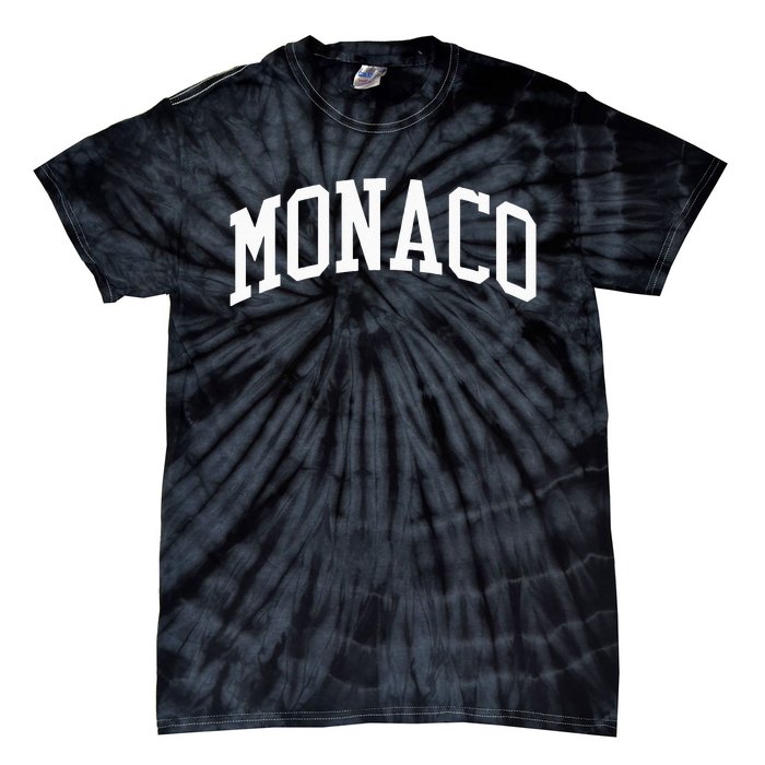 Monaco College University Style Tie-Dye T-Shirt