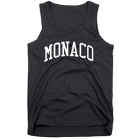 Monaco College University Style Tank Top