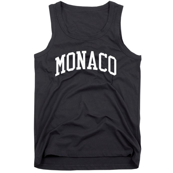 Monaco College University Style Tank Top