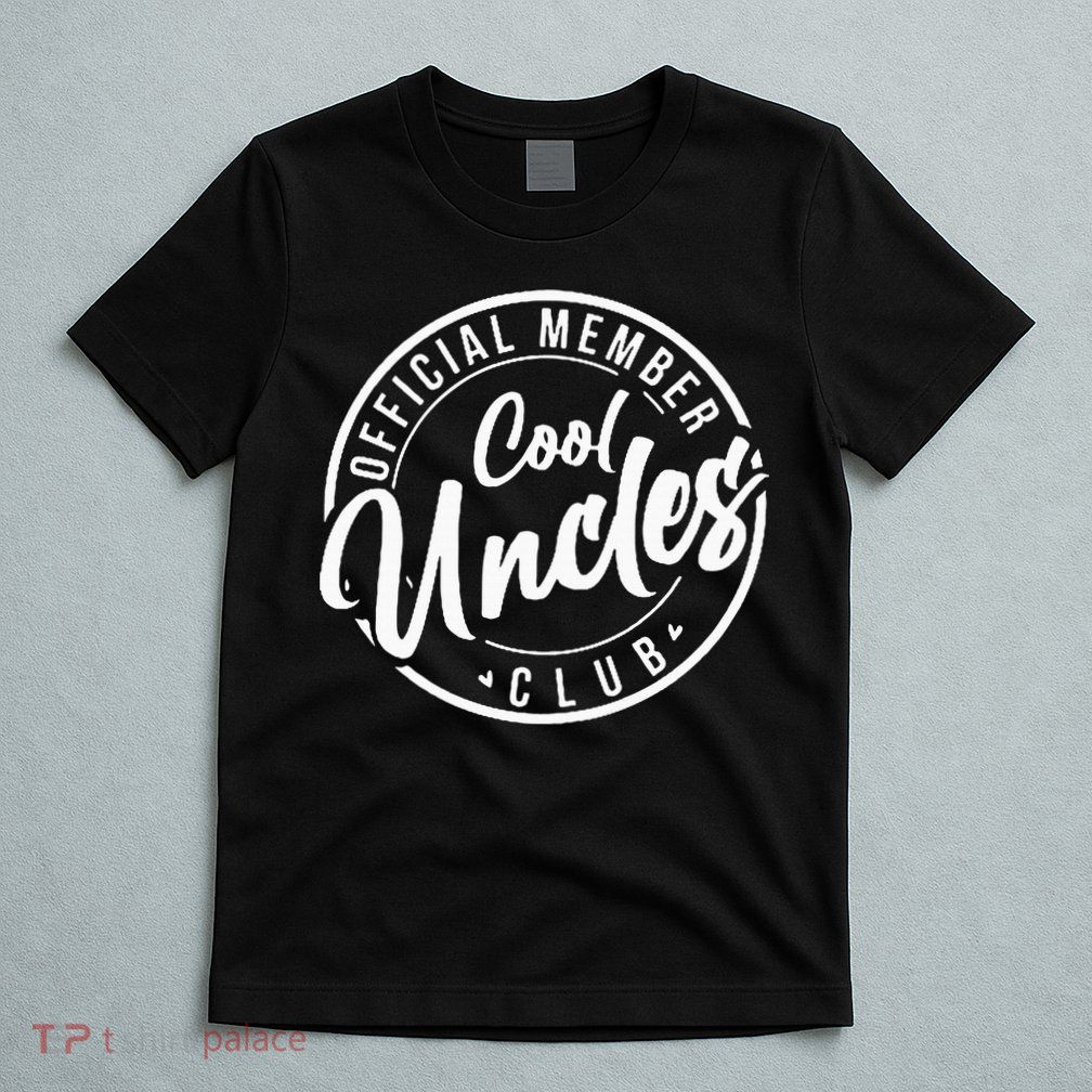 Member Cool Uncles Club Vintage Fathers Day T-Shirt