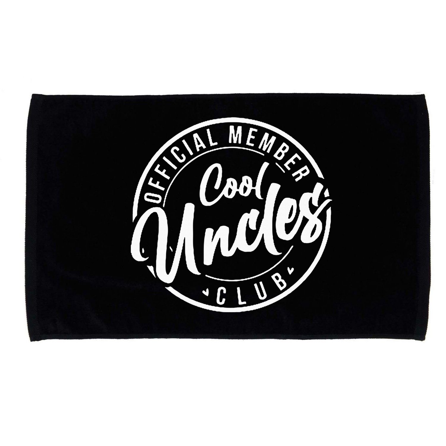 Member Cool Uncles Club Vintage Fathers Day Microfiber Hand Towel
