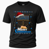 Merry Chrismukkah Ugly Xmas Funny Hanukkah Christmas Performance Shirt