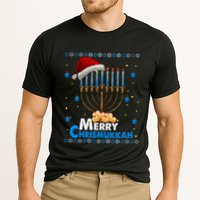 Merry Chrismukkah Ugly Xmas Funny Hanukkah Christmas Performance Shirt
