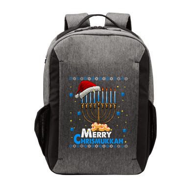 Merry Chrismukkah Ugly Xmas Funny Hanukkah Christmas Vector Backpack