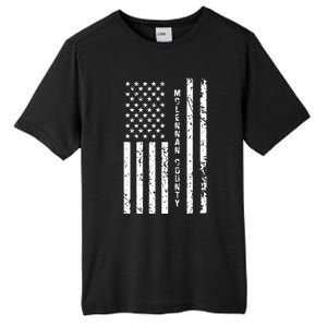 Mclennan County United States Distressed Us Flag Tall Fusion ChromaSoft Performance T-Shirt