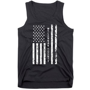 Mclennan County United States Distressed Us Flag Tank Top