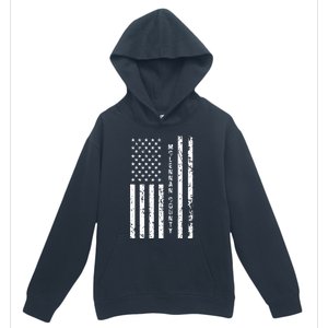 Mclennan County United States Distressed Us Flag Urban Pullover Hoodie