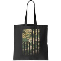 Military Camouflage USA American Flag Bag