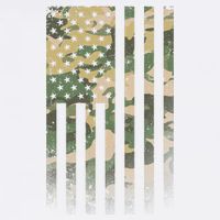 Military Camouflage USA American Flag T-Shirt
