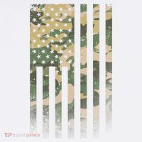 Military Camouflage USA American Flag Sustainable Bucket Hat