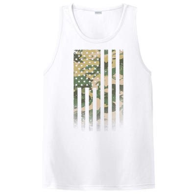 Military Camouflage USA American Flag PosiCharge Competitor Tank