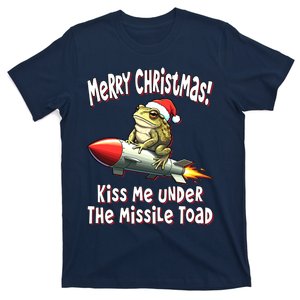 Merry Christmas Under The Missile Toad T-Shirt